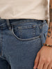 Solid Slim Fit Denim Jeans | Blue | WVJN2722F