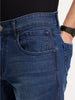 Straight Fit Denim Jeans | Blue