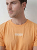 Solid Regular Fit T-Shirt   |  Orange