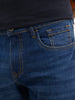 Washed Slim Fit Denim Jeans | Dark Blue