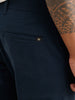 Solid Slim Fit 100% Cotton Trouser | Navy Blue
