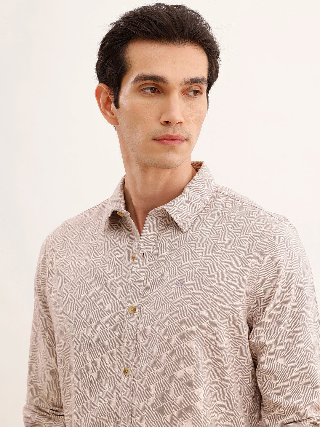 Regular Fit AOP Shirt | Purple