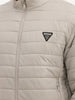 Solid Comfort Fit Puffer Jacket | Grey