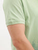 Slim Fit Placement Printed Polo | Green
