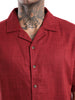 Elite Maroon Solid Shirt