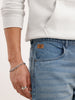 Anti Fit Faded Denim Jeans  | Light Blue