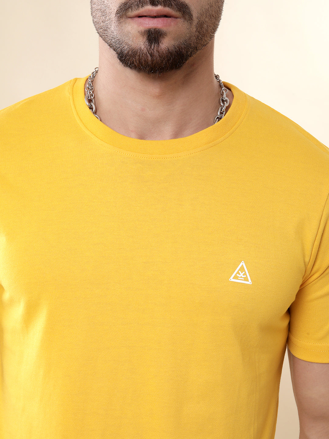 Sunny Yellow Crew Neck T-Shirt