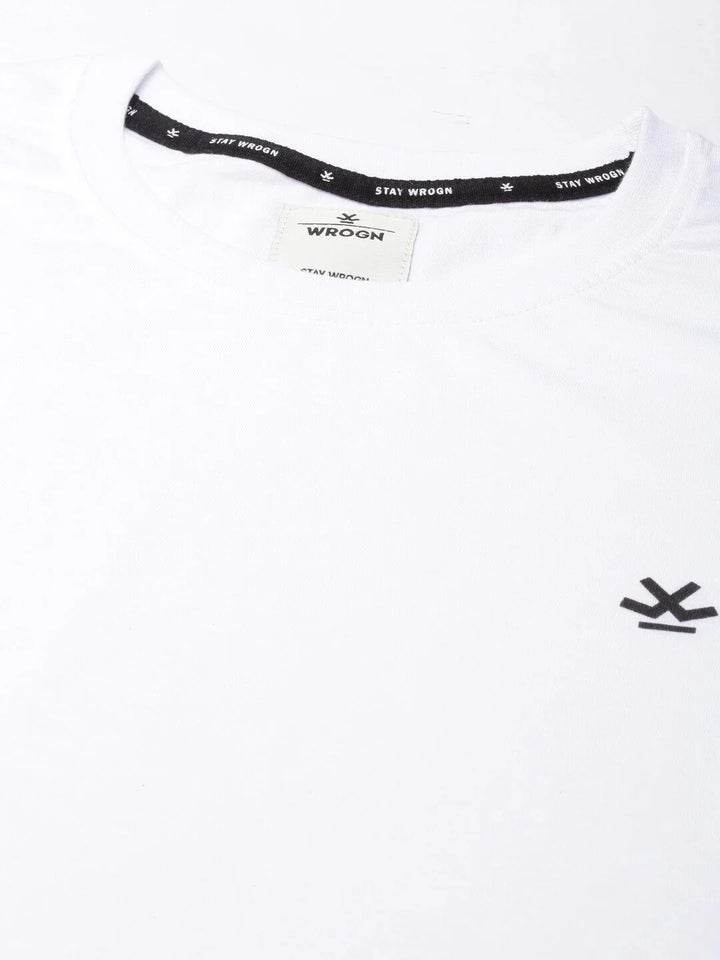 Elite White Crew Neck T-Shirt