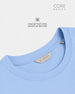 Core Basics Regular Fit T-Shirt | Essential | Light Blue