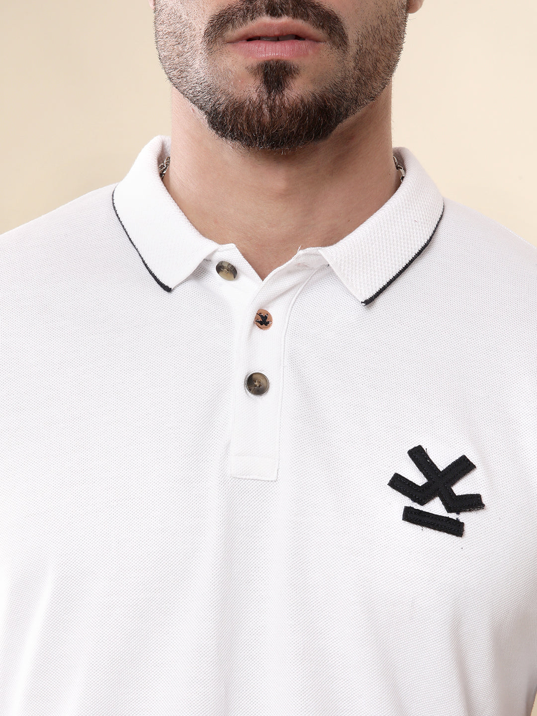 Classic Placket Sewed Polo T-Shirt