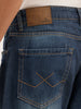 Faded Anti Fit Denim Jeans | Dark Blue