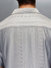Men's Casual Regular Fit Half Sleeve Shirt  |  Grey