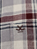 Regular Fit Checkered Shirt | Maroon