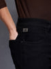 Casual Slim Fit Denim Jeans  | Black