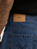 Loose Fit Faded Denim Jeans | Blue