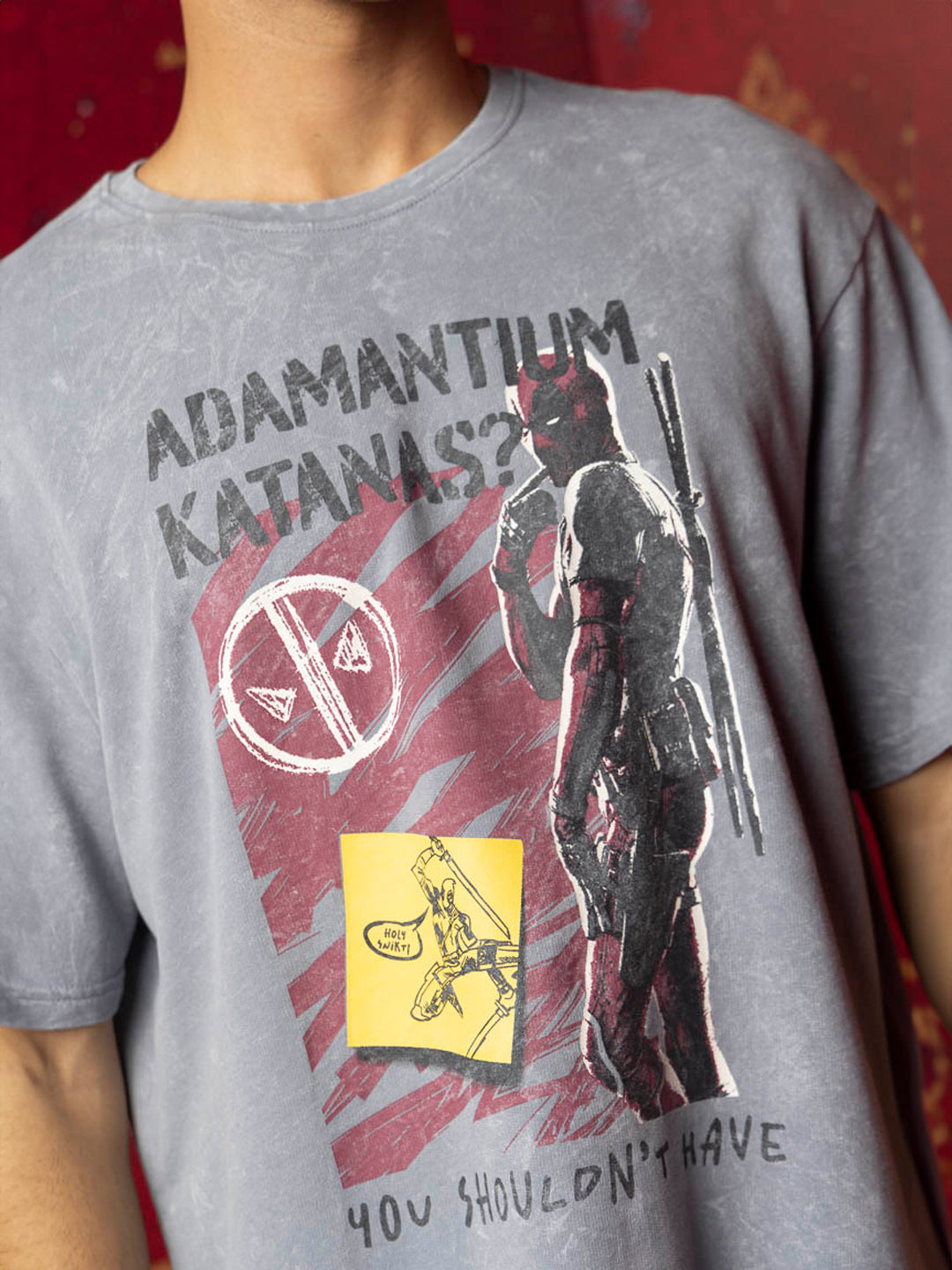 Deadpool Katanas Oversized T-Shirt