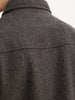 Solid Comfort Fit Jacket | Charcoal | WJK02FSCM1066W