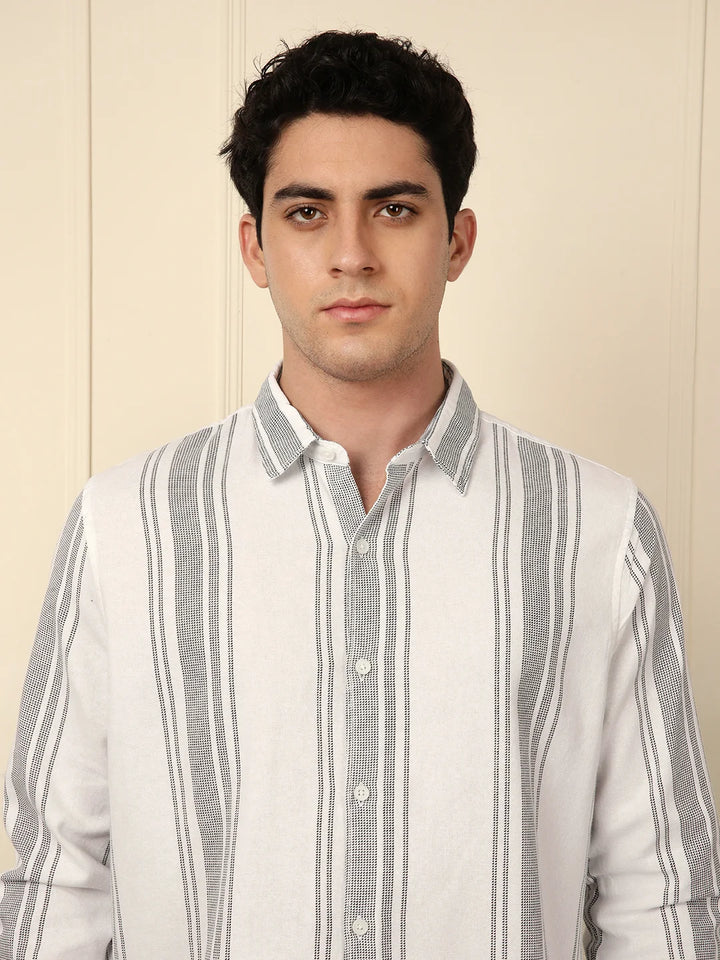 Prime Striped Regular Fit Shirt