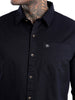 Elite Solid Navy Long Sleeve Shirt