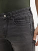 Solid Straight Fit Denim Jeans | Grey
