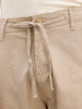 Loose Fit Cotton Trouser | Beige