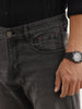Slim Fit Faded Denim Jeans | Dark Grey