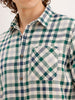 Regular Fit Checkered Shirt | Multicolor