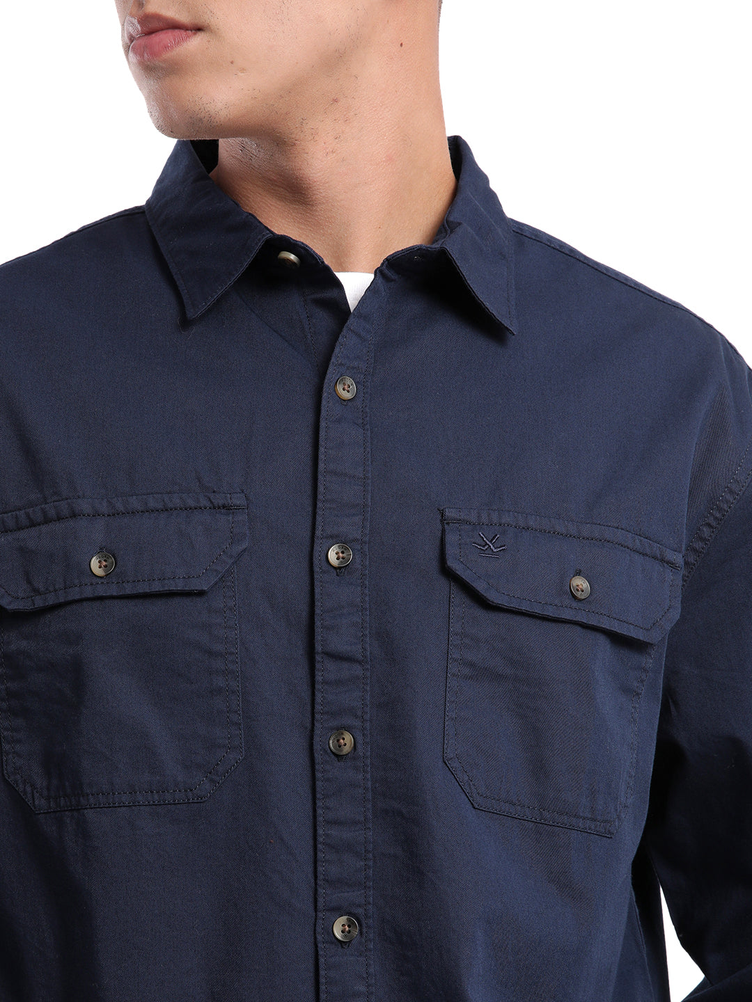 Urban Navy Long Sleeve Shirt