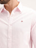 Classic Slim Fit Striped Shirt | Pink