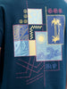 Oversized Back Printed T-Shirt  | Teal