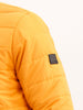Solid Regular Fit Puffer Jacket | Yellow