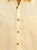 Classic Regular Fit Full Sleeve Shirt | Yellow