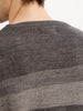 Slim Fit Striped Full Sleeve T-Shirt | Grey | WSW02FSRE1043W