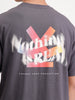 Oversized Fit Back Printed T-Shirt | Dark Grey