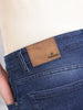 Low Fade Skinny Crop Jeans | Blue