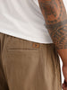 Solid Loose Fit Trouser | Khaki