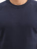 Solid Regular Fit Ragland Sleeve Sweatshirt | Blue