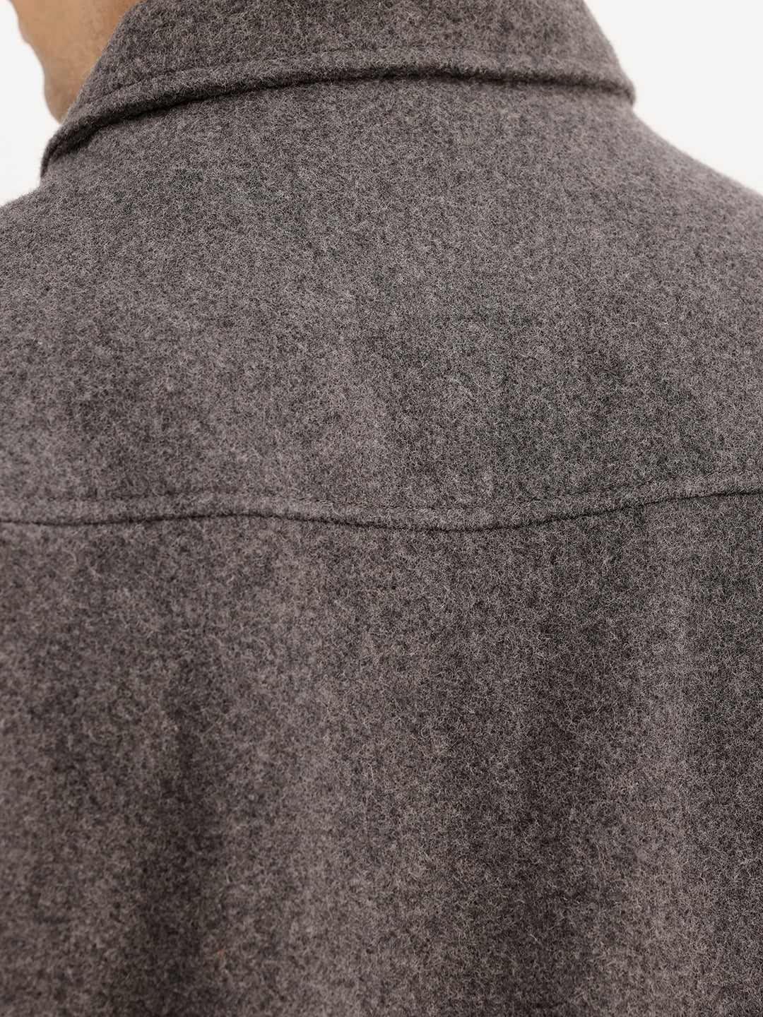 Classic Solid Comfort Fit Jacket | Grey | WJK02FSCM1067W