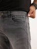 Faded Slim Fit Denim Jeans | Grey