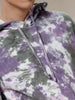 Tie Dyed Purple Hoodie