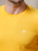 Basic Solid Yellow Wrogn T-Shirt