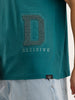 Oversized Fit Patch Detailed T-shirt | Green
