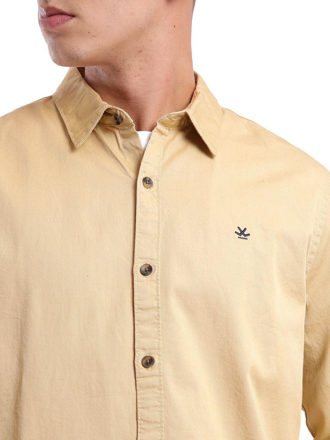 Premium Beige Slim Fit Shirt