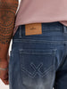 Slim Fit Faded Butter Denim Jeans | Light Blue