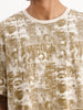 Classic Oversized AOP T-Shirt | Beige