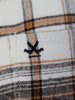 Comfort Fit Checkered Shirt | Off White