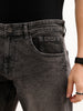 Straight Fit Faded Denim Fit  | Dark Grey