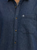 Classic Slim Fit Denim Shirt | Blue