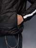 Classic Regular Fit Hooded Jacket   |  Black
