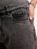 Anti Fit Light Faded Denim Jeans | Dark Grey